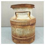 Vintage Metal Milk/Cream Can