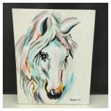 Original Horse Painting by Blue Bond