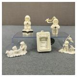 Vintage Department 56 Mini Porcelain Snowbabies