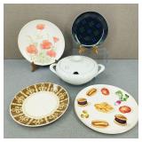 Assorted VTG Porcelain Dishes/Decorative Plates