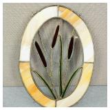 Vintage Stained Glass Window Suncatcher