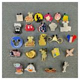 Disney Character Brooches/Shirt Pins