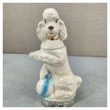 1970 Jim Beam Penny the Poodle Whiskey Decanter