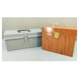 VTG Craftsman Toolbox/Ballonoff Porta-File Box