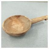 Primitive Hand Carved Wooden Dipper/Ladle/Scoop