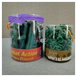 Green Army Figures & Combat Playset