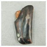Vintage Leather Revolver Holster