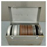 Vintage-Empty Film Reel Canisters/Tins