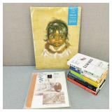 Political Books/Re-pop Audrey Young Oppel Painting