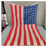 Antique/VTG 48 Star Cloth American Flag