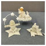 VTG Dept 56 Snowbabies Porcelain Ornaments +