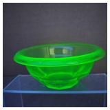 VTG Hazel-Atlas Uranium Glass Small Mixing Bowl