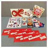 Vintage-Budweiser/Busch/Blitz Stickers