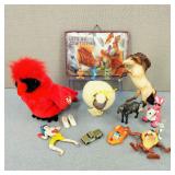 VTG Toys-Breyer Horse/Dept 56 Le Mouton Sheep Fig+