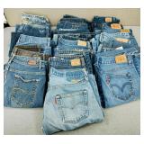 Ladies Denim Resell Lot-Mix of Sizes/Styles-Levis+