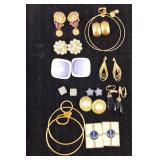 Vintage Costume Jewelry-Earrings for Wear