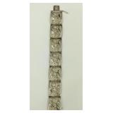 Vintage .925 Sterling Silver Filigree Bracelet