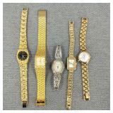 VTG-Gold & Silver Tone Wear/Repair Watches-Timex +