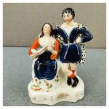 Antique Victorian Staffordshire Pottery Figurine