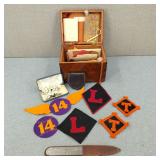 VTG/Antique Ephemera Dance Cards Trinkets Letters