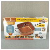As Seen on TV-Copper Chef 5pc Set-9 1/2 Deep Pan