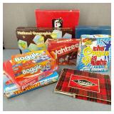 12 VTG-Board Games-Boggle/Bingo/Yahtzee/Trouble
