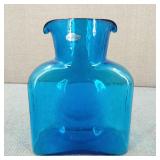2002 Blenko Hand-Blown Glass Water Bottle 384