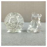 VTG-Princess House 24% Lead Crystal Bear PW +