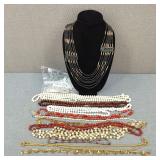 VTG Statement/Costume Necklaces-14k Gold Plated