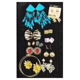 Vintage Costume Jewelry-Earrings for Wear