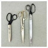 VTG Wiss Pinking Shears & Clauss Tailor Shears