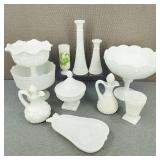 VTG-E.O. Brody Co & Various Brands of Milk Glass