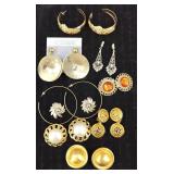 Vintage Costume Jewelry-Earrings for Wear