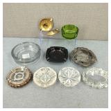 Antique & Vintage Ashtrays-Brass/Glass/Ceramic +