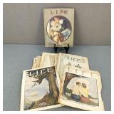 Antique Early 1900s 'LIFE' Magazines