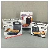 NIB-Elite Gourmet/American Classics Waffle Makers+