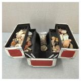 VTG-Cosmetic Case Full of Rocks and Agates