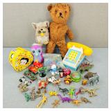 VTG-Current Toy Lot-Fisher-Price/Hot Wheels/Furby+