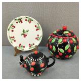 VTG-H/P Mary Engelbreit 'Cherries' Cookie Jar +