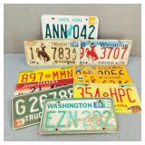 VTG-License Plates-Guam/New Mexico/Wyoming +