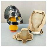 Replica Medieval Viking Helmet & Fencing Mask