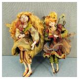 2 Medium Sized Fall Fairy