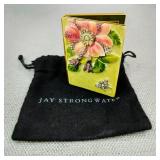 Jay Strongwater-H/P-Swarovski Mini Double Frame