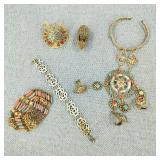 1920s Egyptian Revival Bracelet/Tribal Bracelet +