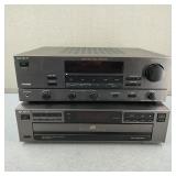 VTG-SONY Stereo Systems-Model #s CDP-C321/TA-AV521