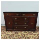 VTG-Asian Inspired Credenza-Dovetail Drawers