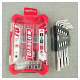 Diablo-14pc Drive Bit Set & HUSKY-TORX L-Key Set
