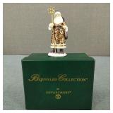VTG-Dept 56 Bejeweled Collection Santa Trinket Box