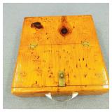 Vintage Wooden Document/Stationary Box