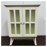 Bathroom Wall Cabinet w/ Frosted Glass Panels